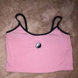 Urban Outfitters Yin/Yang Crop Top ☯️